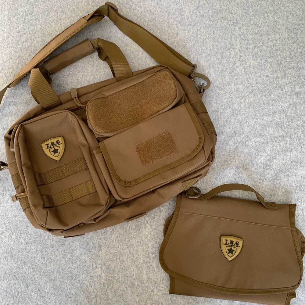NWOT Tactical Baby Gear Diaper Bag